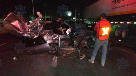 Choque en Periférico, un lesionado 