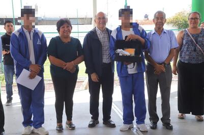 Alcalde de SLP entrega instrumentos musicales en su antigua secundaria