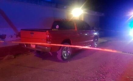 Balean camioneta en Matehuala