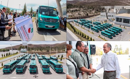 JMCL da banderazo de salida a 33 unidades nuevas de transporte urbano
