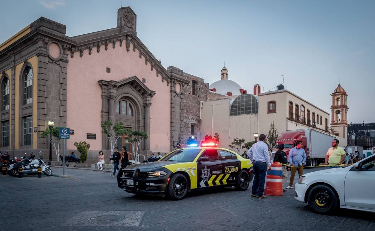 Por filmaciones, habrá cierres viales en el centro histórico de SLP