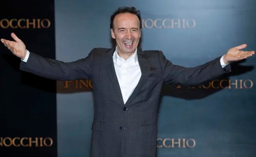 Roberto Benigni, feliz de ser Geppetto, el amoroso papá de Pinocho