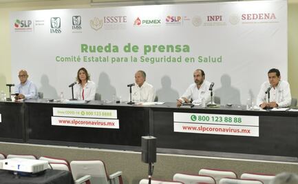 Van 823 contagios por Covid-19 en SLP; afectado por virus, 70% del estado: autoridades