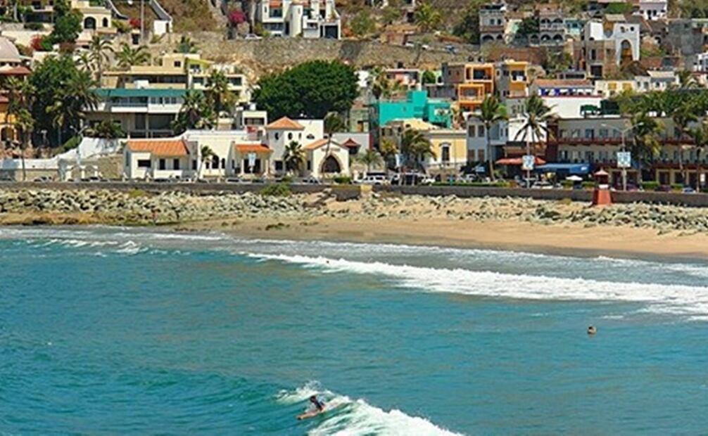 Playa Olas Altas en Mazatlán, Sinaloa. Foto: zonaturistica.com