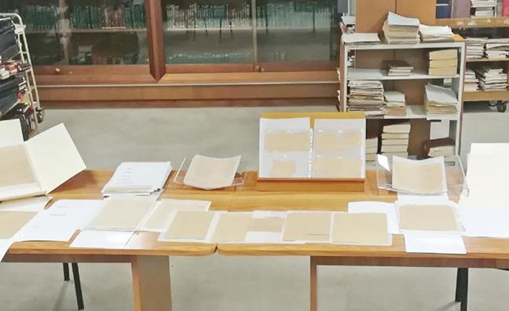 Relato de cuatro textos inéditos de un Nobel