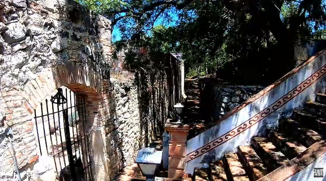 Exhacienda del Molcajete en Villa Hidalgo. Foto: YouTube/ 
NIBELVALDEZ URBEX MÉXICO