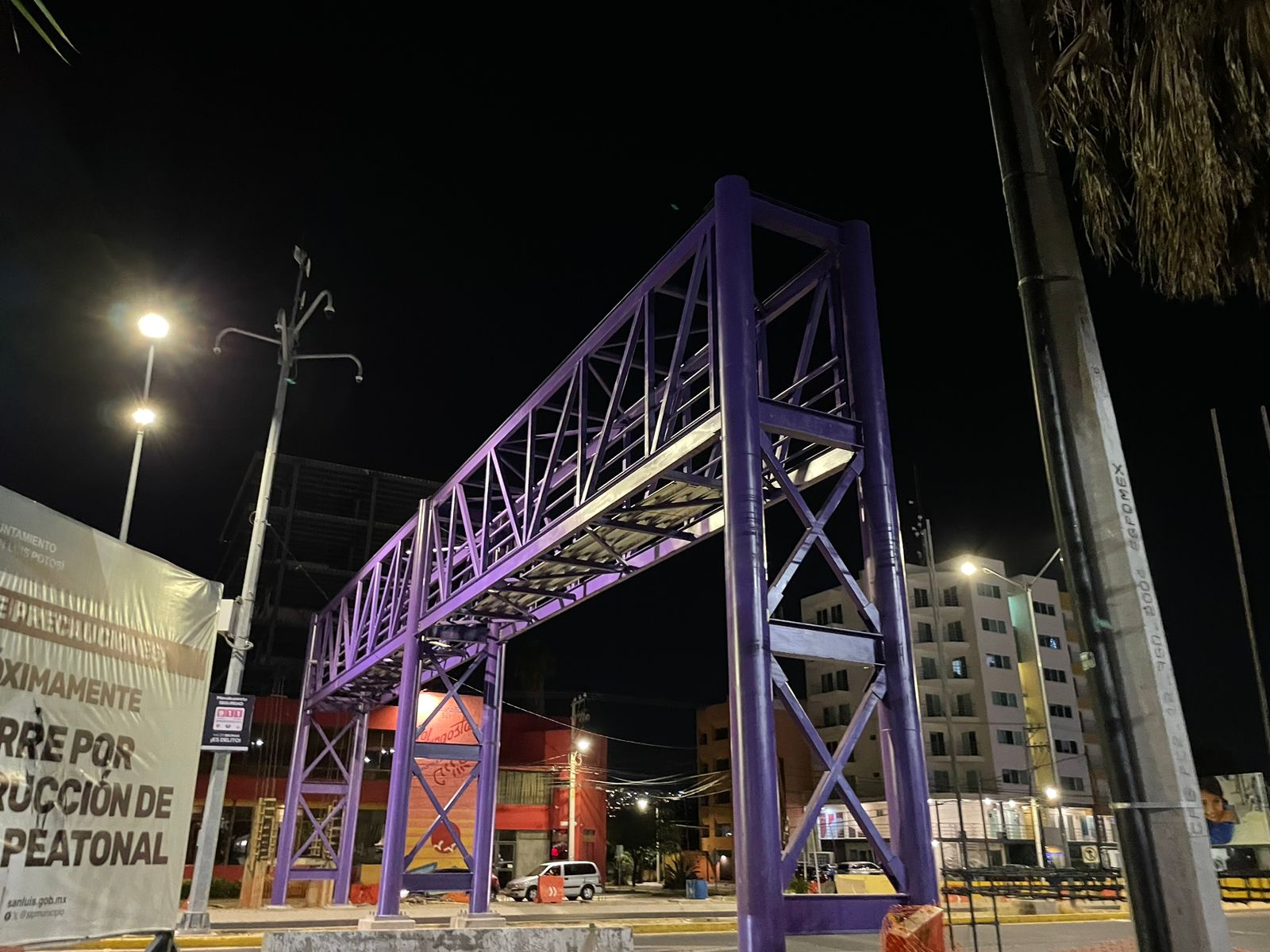 Puente peatonal con elevador en la capital de SLP: Cómo será y dónde estará ubicado 