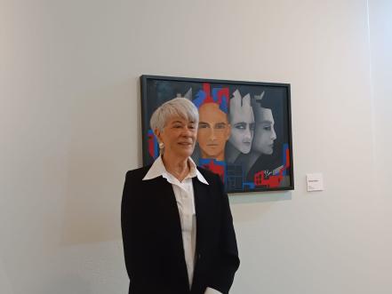 “Nunca es tarde”, el recorrido artístico de una potosina que inició en la pintura a sus 70 años