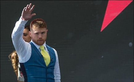 El "Canelo" pelearía ante AMLO y Donald Trump