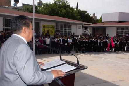 Hernández Villafuerte clausura ciclo escolar 2018-2019 en Soledad 