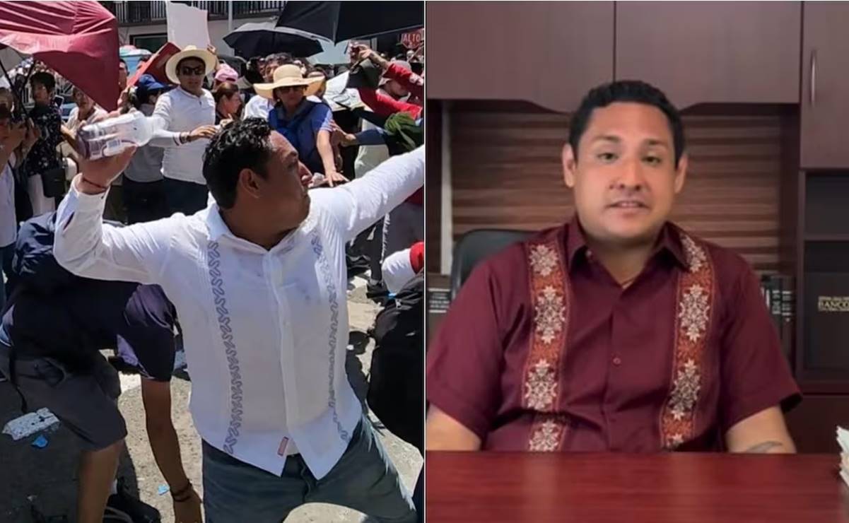 "Yo no soy quien agredió a AMLO"; morenista Jorge Cedillo aclara "botellazo" que lanzó