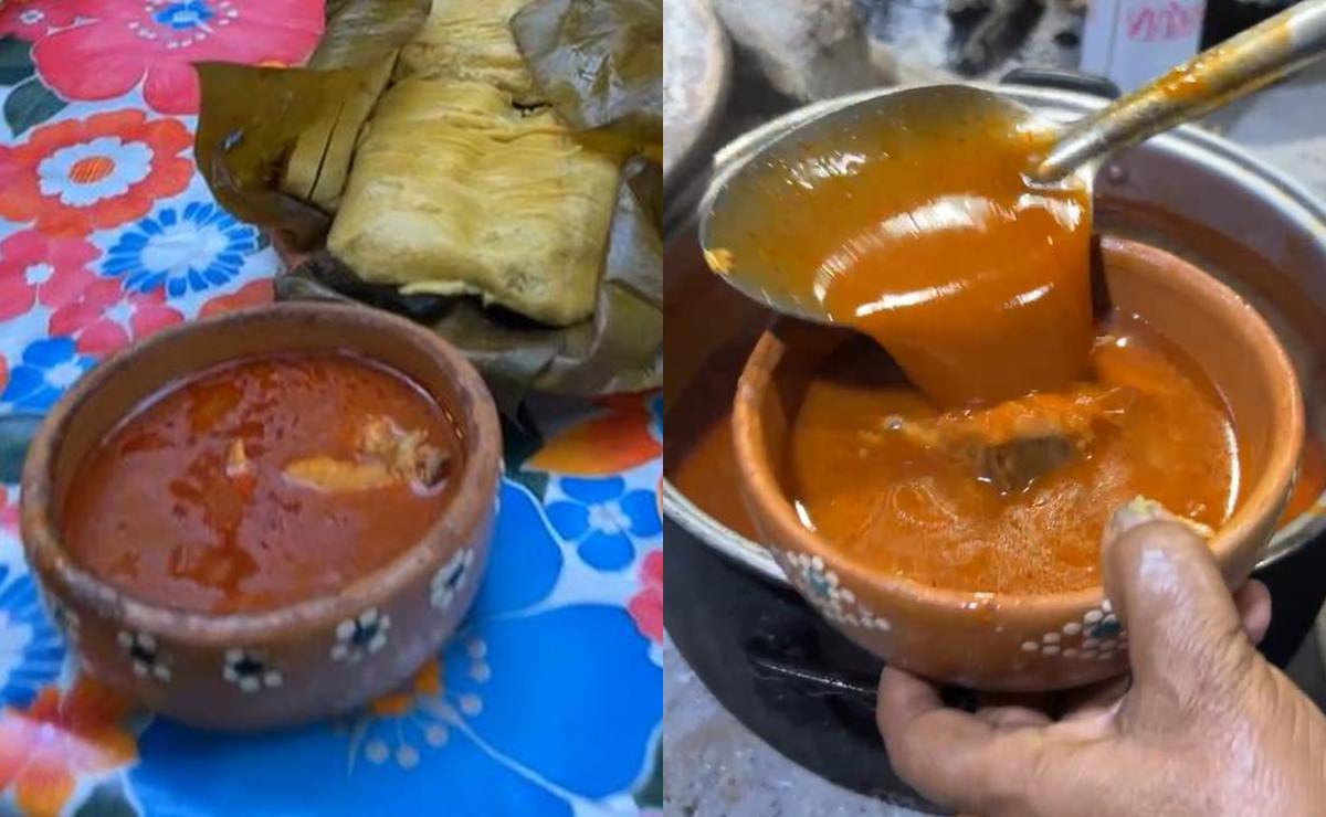 Comida típica de San Luis Potosí. Así se prepara el Mole de Tlamanes originario de la Huasteca