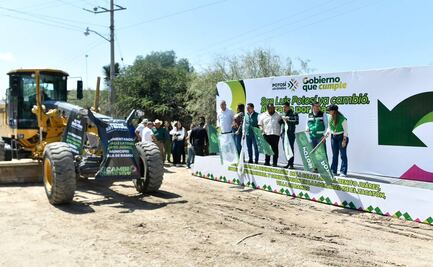 Villa de Ramos tendrá vialidad renovada; gobernador de SLP arranca pavimentación de más de un kilómetro de vía