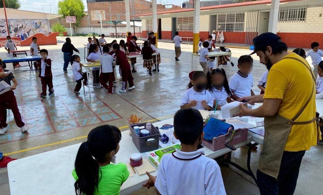 Por temperaturas de hasta 50 grados, cambian horario en escuelas de San Luis Potosí. Foto: Especial