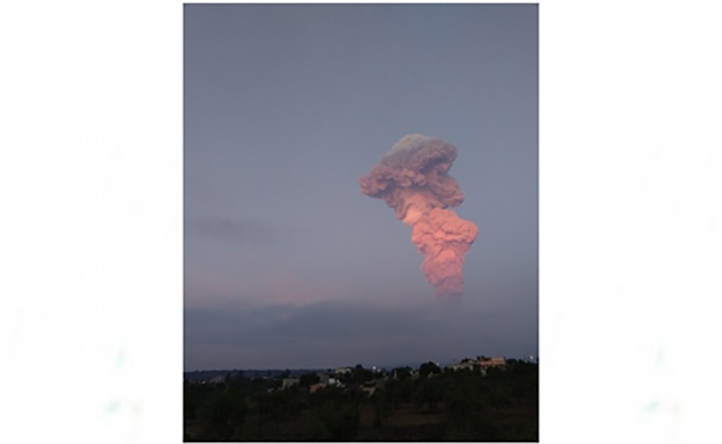 Las mejores fotos y videos de la explosión del Popocatépetl