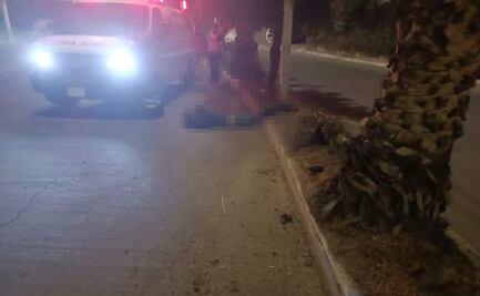 Muere motociclista tras derrapar en bulevar Río Españita