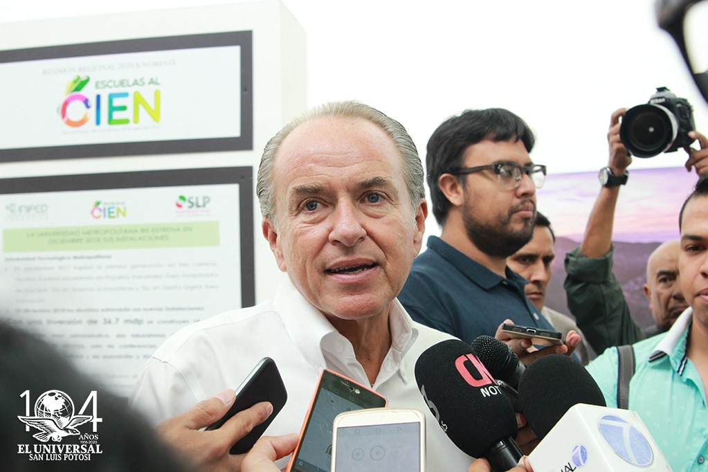 Gobernador de SLP realiza gira de trabajo en Matehuala y Cedral 