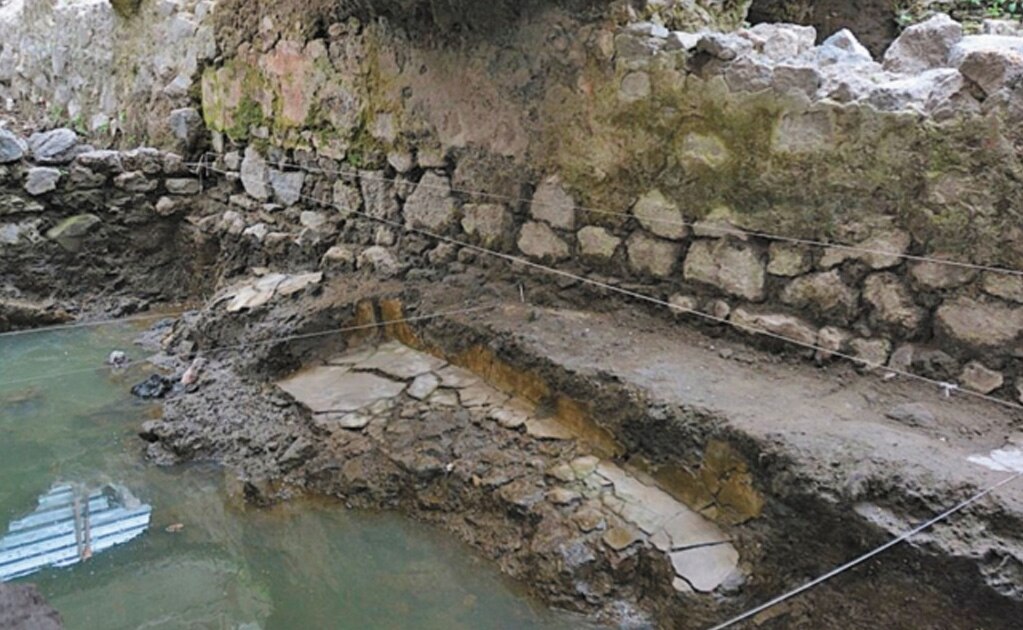 El hallazgo del temazcal se registró en el número 24 de la calle Talavera, cerca de La Merced. Foto: CORTESÍA INAH