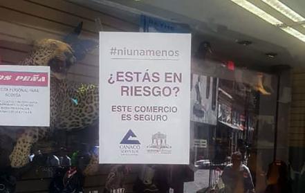 Comerciantes reciben capacitación para campaña #NiUnaMenos