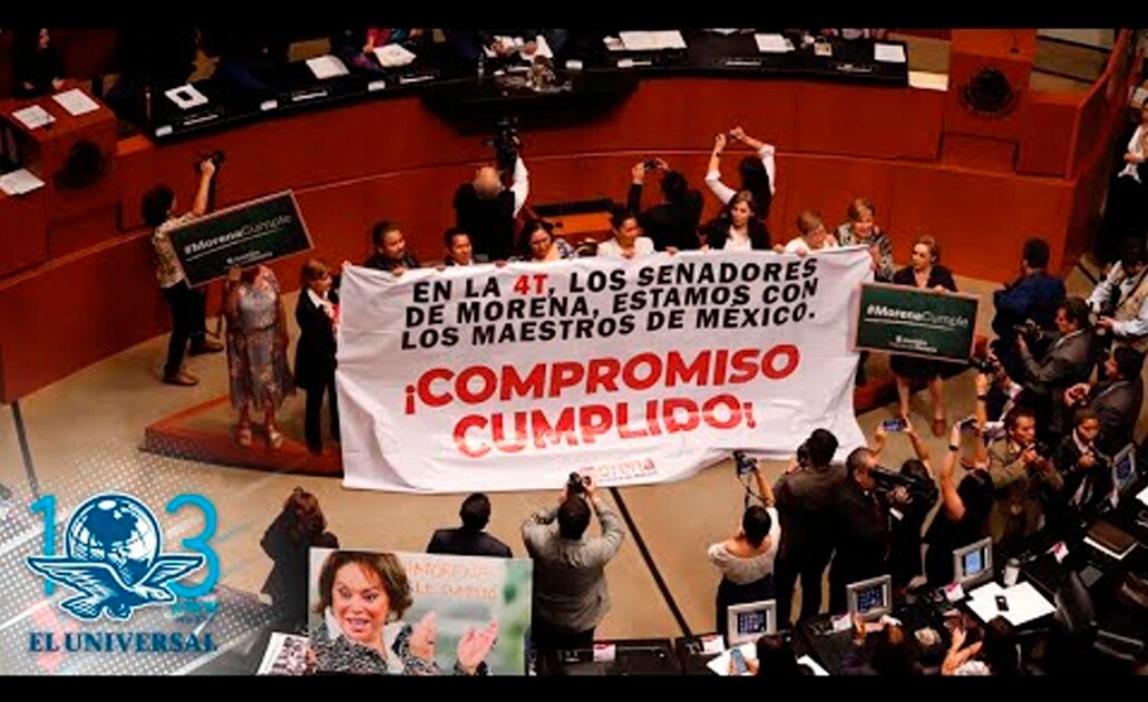 Senadores aprueban en lo particular la reforma educativa