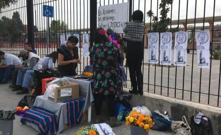 Colocan ofrenda a víctimas de feminicidio en SLP