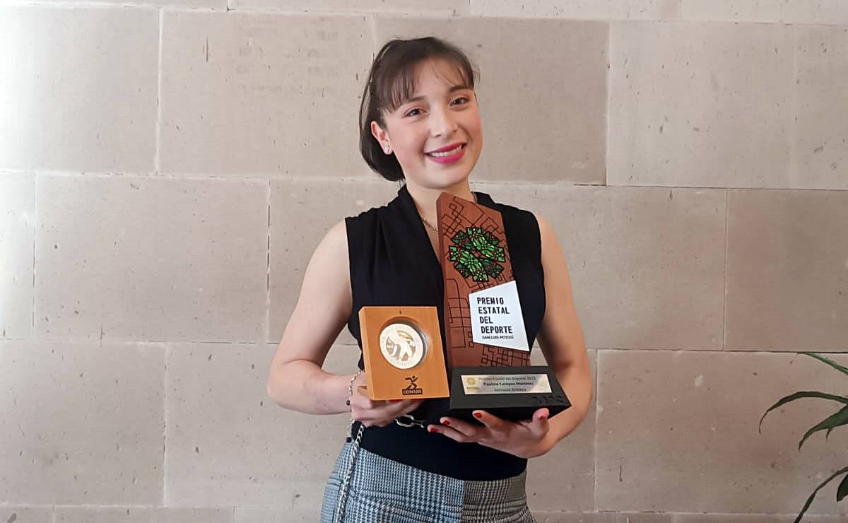 Paulina Campos forma parte de la Selección Nacional de Gimnasia Artística mayor, en donde hace equipo junto con la también medallista Alexa Moreno. Foto: Xochiquetzal Rangel