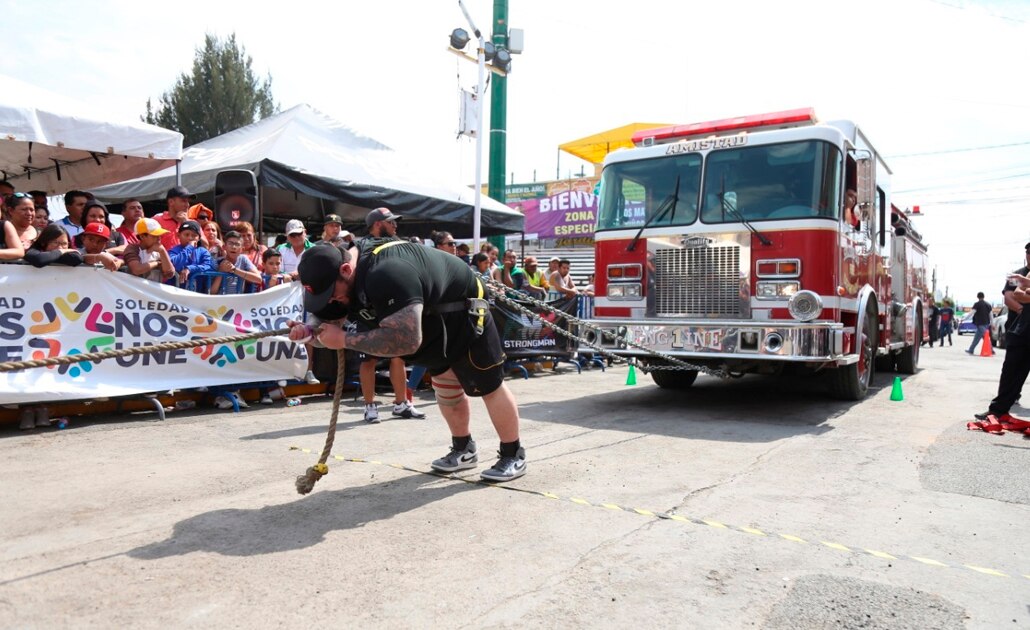 Soledad celebró evento "Strongmania"