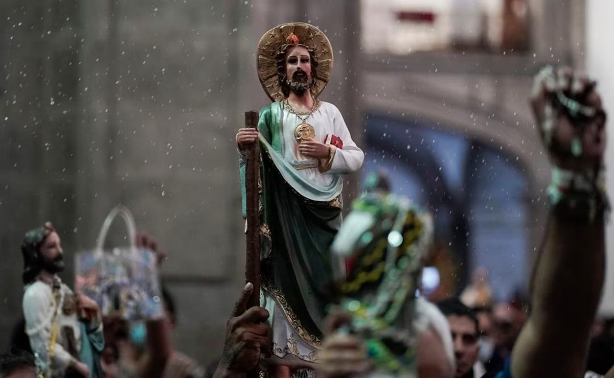 El día del “Patrón de las causas difíciles”, San Judas Tadeo. Foto: El Universal