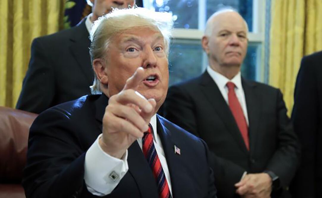 El presidente de Estados Unidos, Donald Trump. Foto: AP