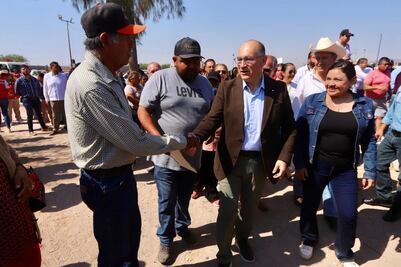 Anuncia alcalde de San Luis inversión para vialidades de La Pila 