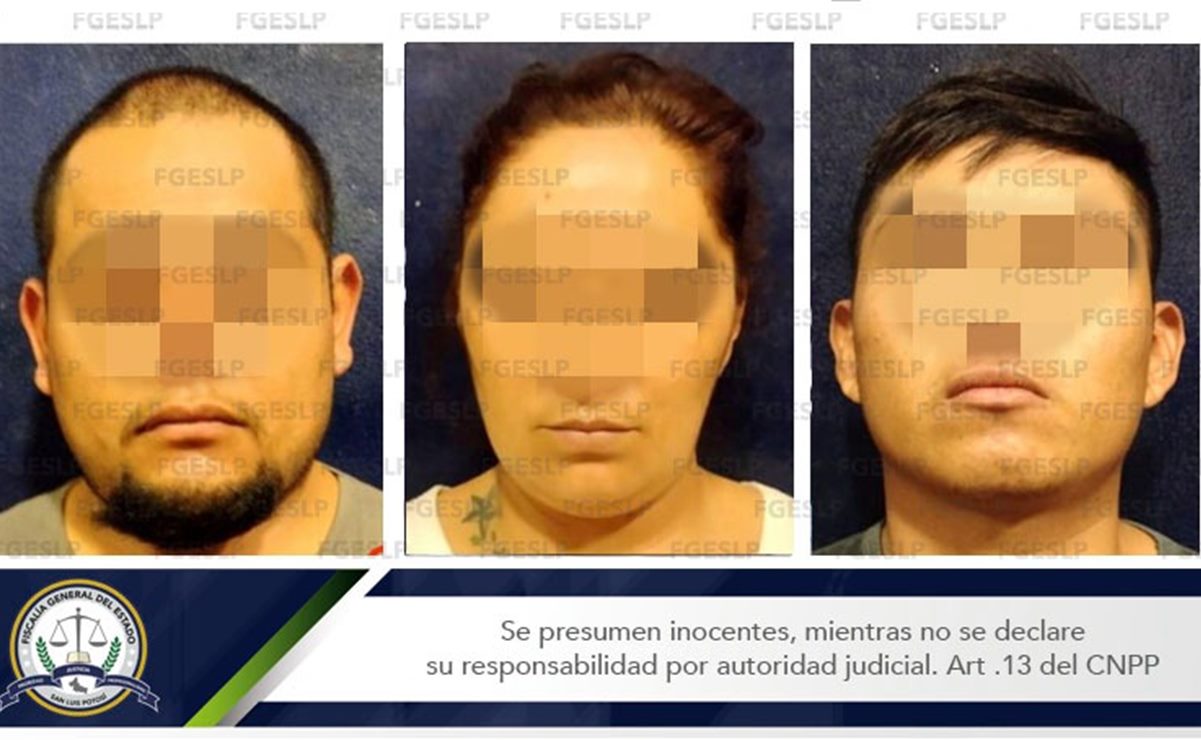 Caen tres con armas de fuego y drogas en Los Magueyes, al norte de la capital de SLP