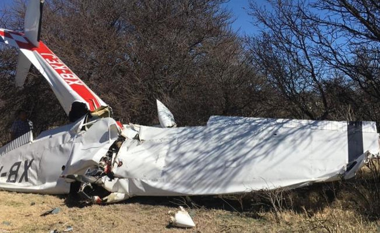  Cae avioneta en la que viajaba vocal del INE en Durango