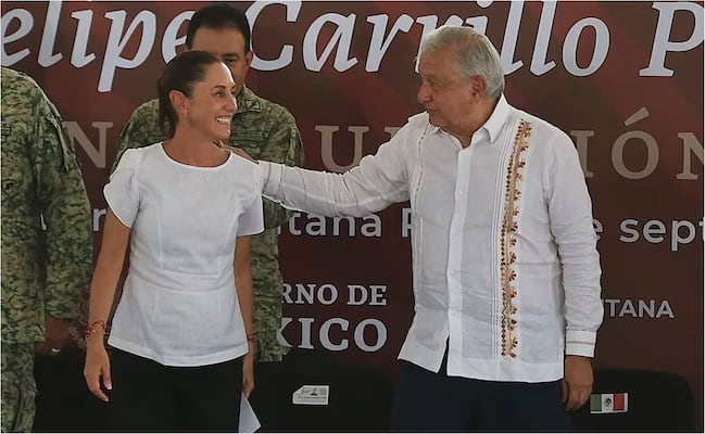 Sheinbaum cuestiona filtraciones de EU; AMLO la respalda, también ve injerencia