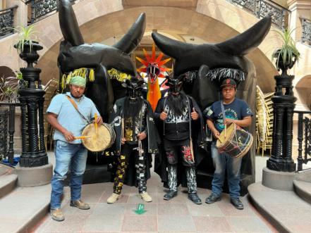 La fiesta de Los Diablos, tradición de la etnia Xi úi de San Luis Potosí en Semana Santa