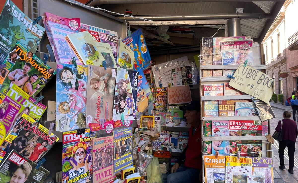 Agonizan los puestos de revistas en el Centro Histórico de la capital potosina