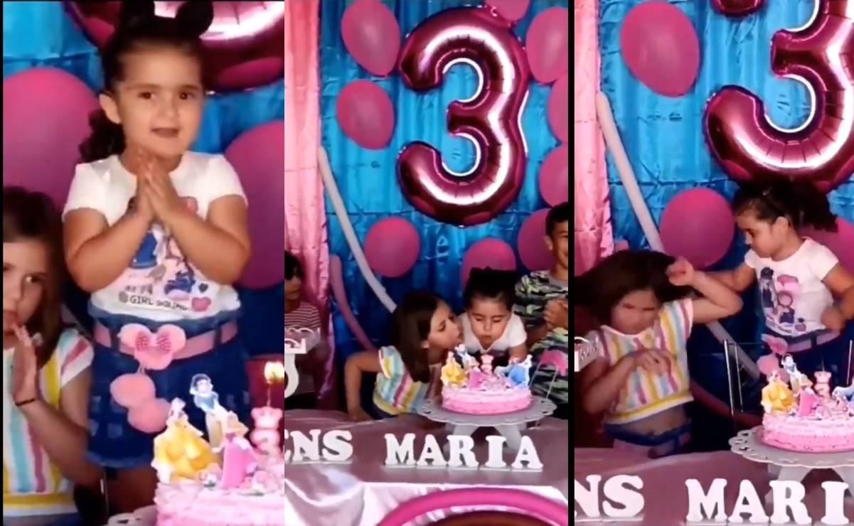 ¿Recuerdas a las niñas del pastel? Ahora así celebran su cumpleaños a dos años de su video viral 