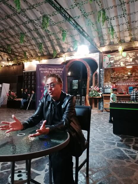 Mario César Ramírez, presidente del festival y fundador del Centro James. Foto:  Antonio H. Díaz, EL UNIVERSAL