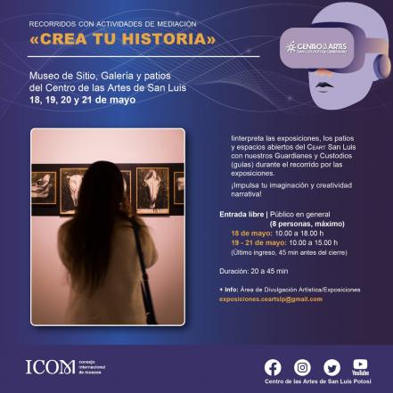 18 de mayo. Este es el programa de actividades en SLP por el Día de los Museos