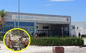 480 robots forman parte de la expansión de BMW en SLP para los autos totalmente eléctricos