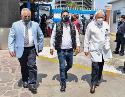 “Ya no vamos a esperar a la federación”, Gallardo anuncia equipamiento de Hospital Central de SLP
