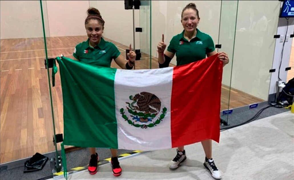 Paola Longoria y Samantha Salas conquistan el oro 25 para México