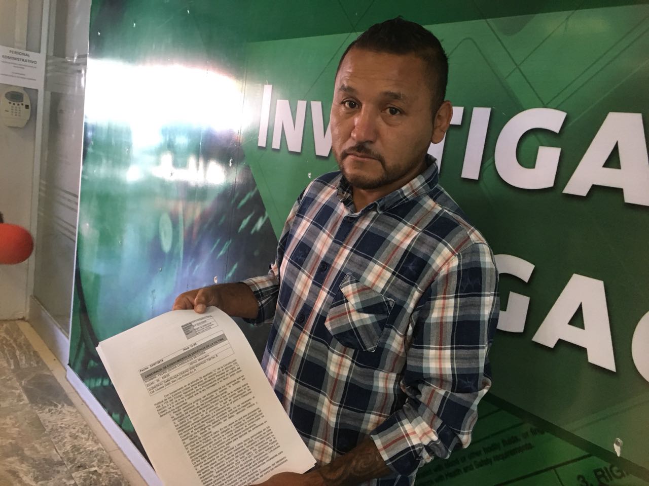 Formaliza "El Mijis" denuncia por “atentado” en Río Santiago