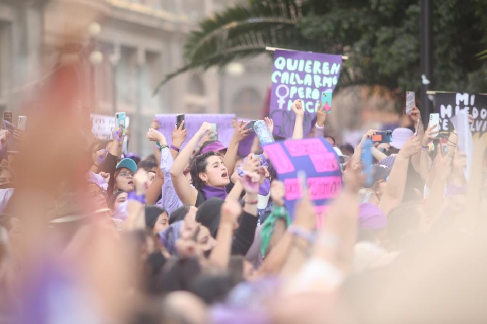 FOTOS: Así se vivió la marcha del 8M en San Luis Potosí
