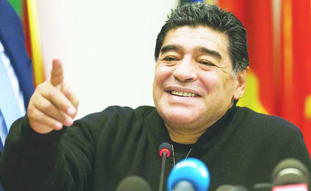 Maradona, nuevo presidente del club Dínamo Brest de Bielorrusia