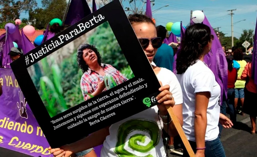 Condenan a 50 años de cárcel a asesinos de Berta Cáceres