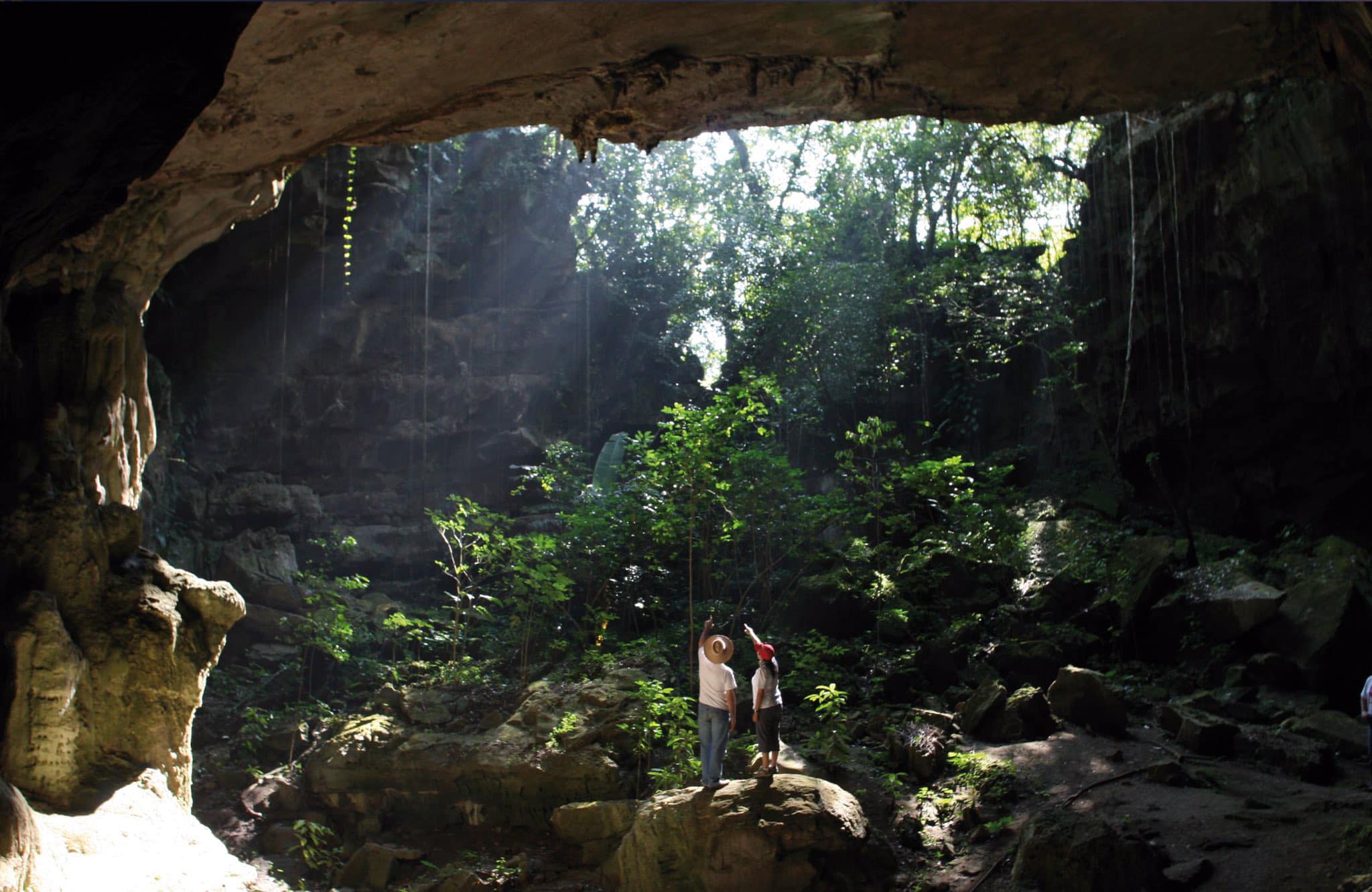 Cuevas de Mantetzulel. Foto: Secretaría de Turismo de México