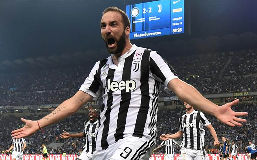 Gonzalo Higuaín deja la Juventus