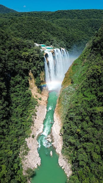 Cascada de Tamul. Foto: Alejaimico