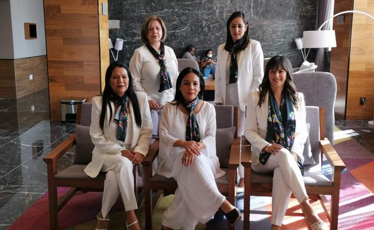 Asume Ivett Larrea dirigencia de asociación de mujeres empresarias en San Luis Potosí. Foto: Nancy Lizet Hernández