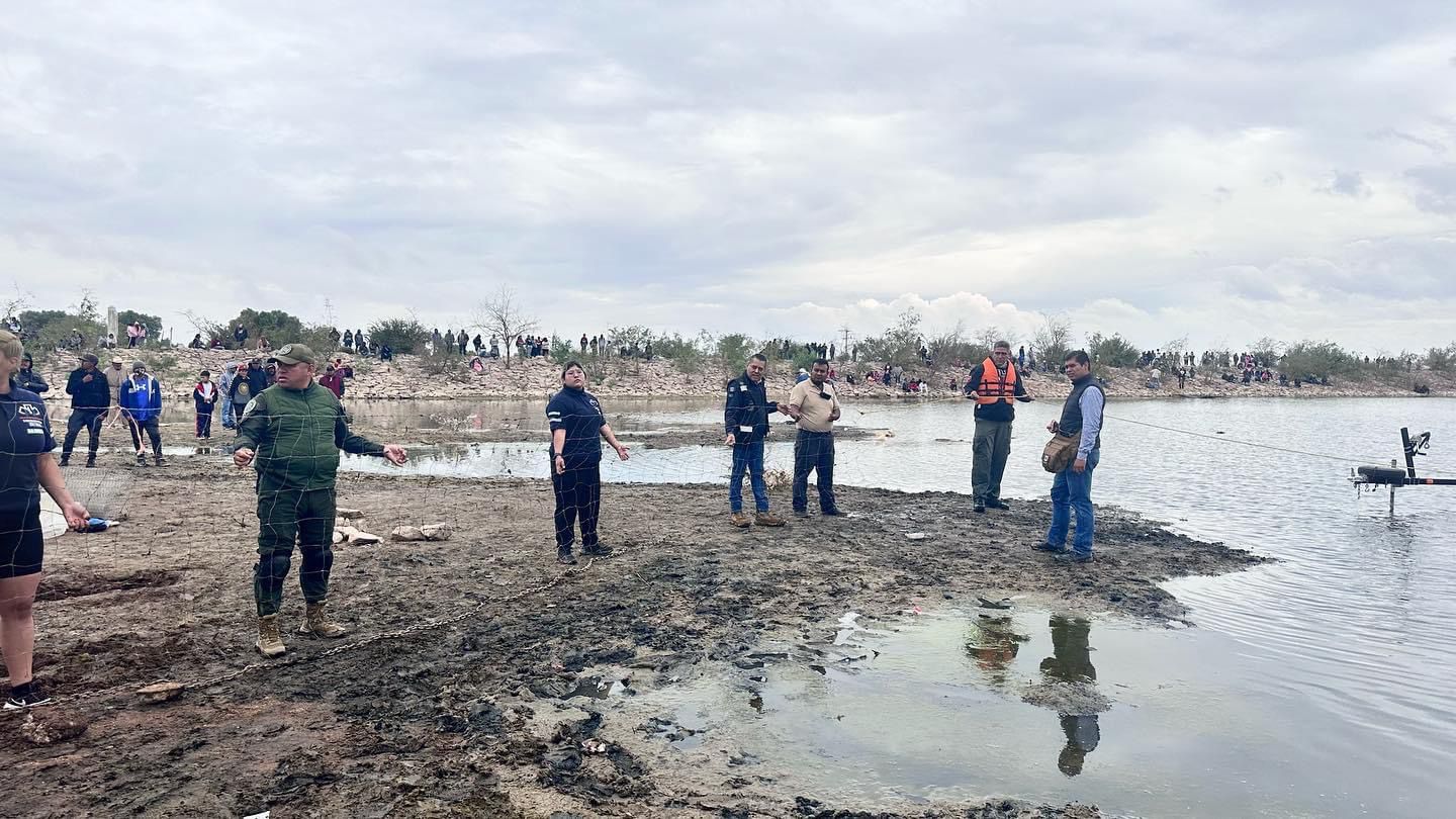 El menor de 13 años se encontraba jugando con un amigo cuando ambos cayeron a la presa La Herradura, uno logró ser rescatado. Foto: Especial
